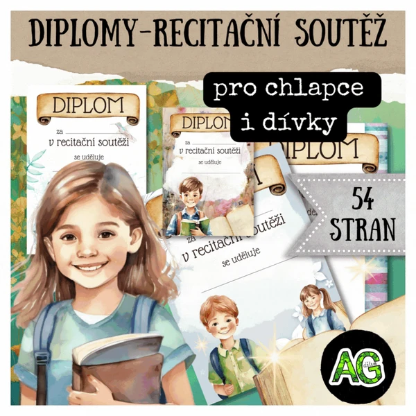 DIPLOMY NA RECITAČNÍ SOUTĚŽ