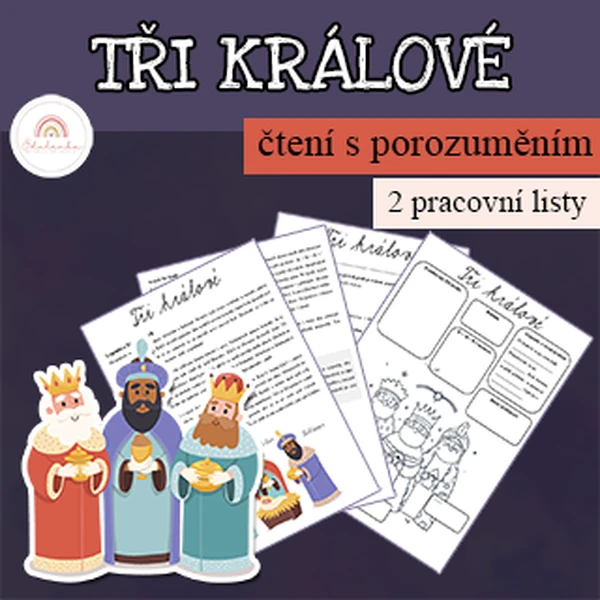Tři králové - čtení s porozuměním