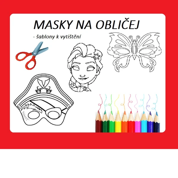 Masopust - masky na obličej
