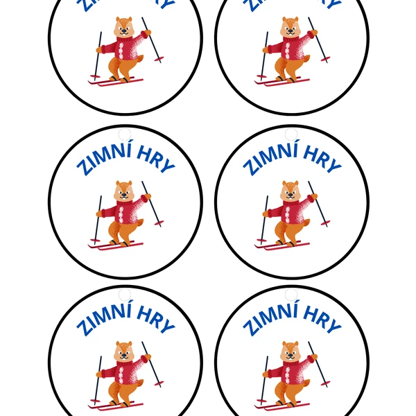 medaile k zimním hrám
