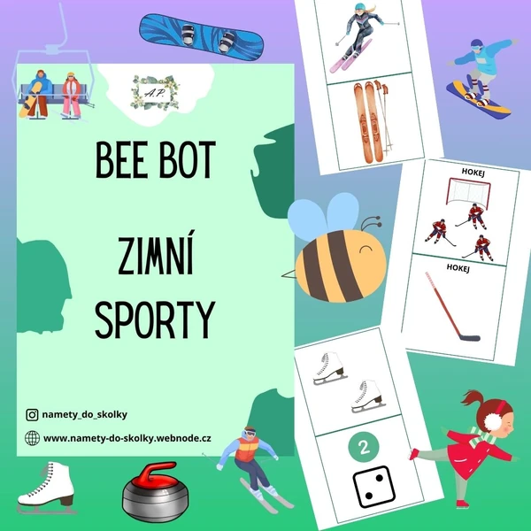 Bee-bot - Zimní sporty