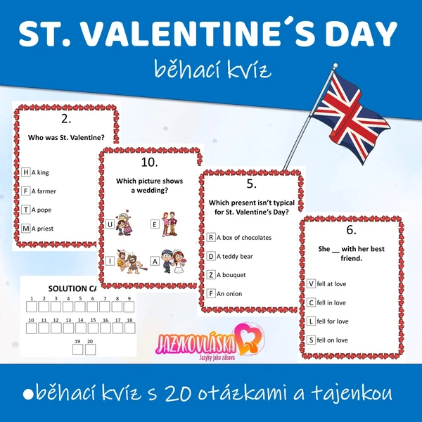 St. Valentine´s Day běhací kvíz