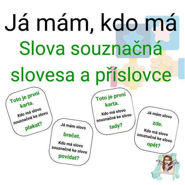 Já mám, kdo má - Slova souznačná (slovesa a příslovce)