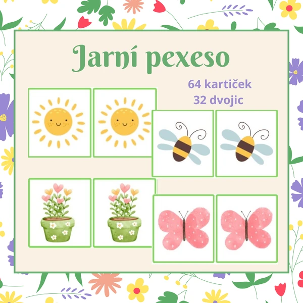Jarní pexeso