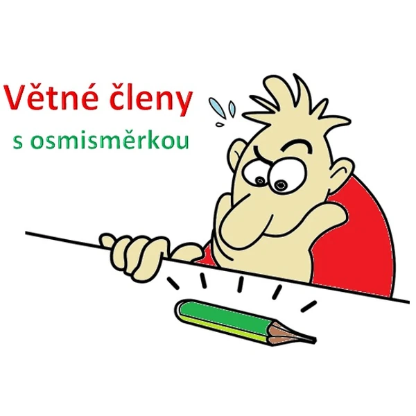 Větné členy v osmisměrce