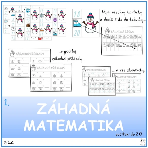 Záhadná matematika 1 (počítání do 20)