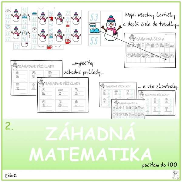 Záhadná matematika 2 (počítání do 100)