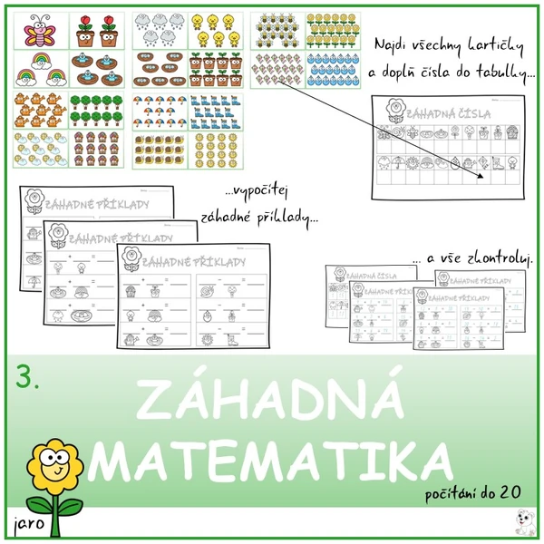Záhadná matematika 3 (počítání do 20)