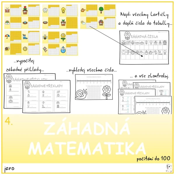 Záhadná matematika 4 (počítání do 100)