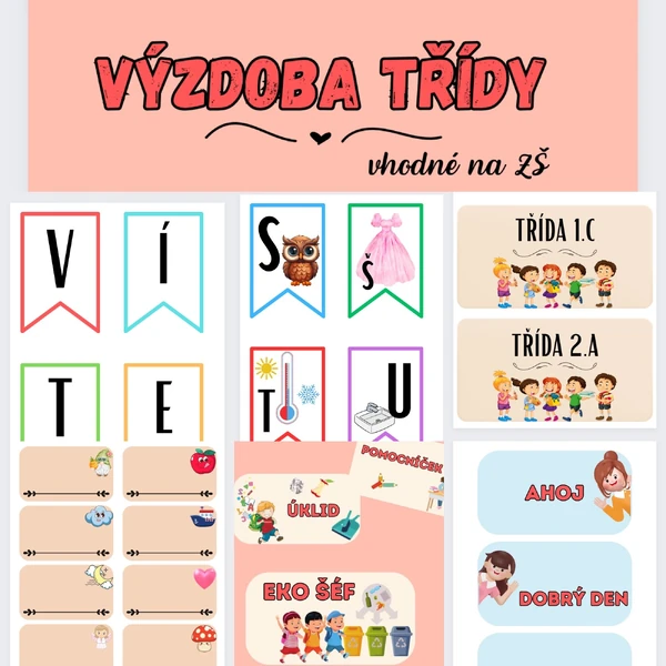 Výzdoba třídy - ZŠ
