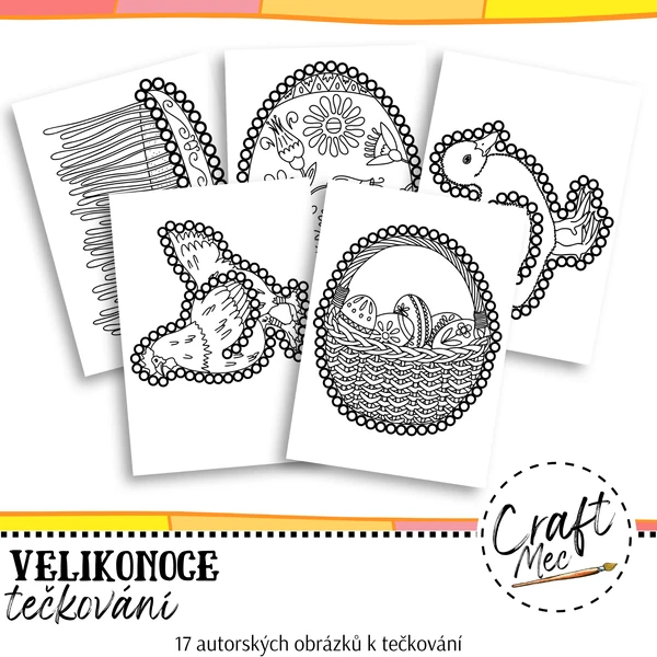 VELIKONOCE - TEČKOVÁNÍ