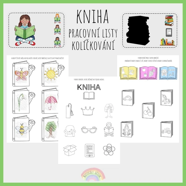 Kniha, soubor aktivit