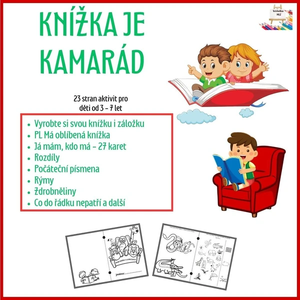 Knížka je kamarád
