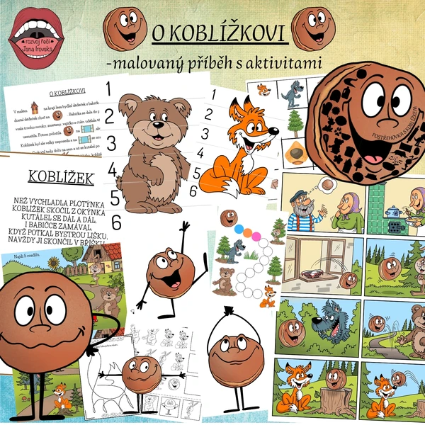 O KOBLÍŽKOVI: malovaný příběh s aktivitami