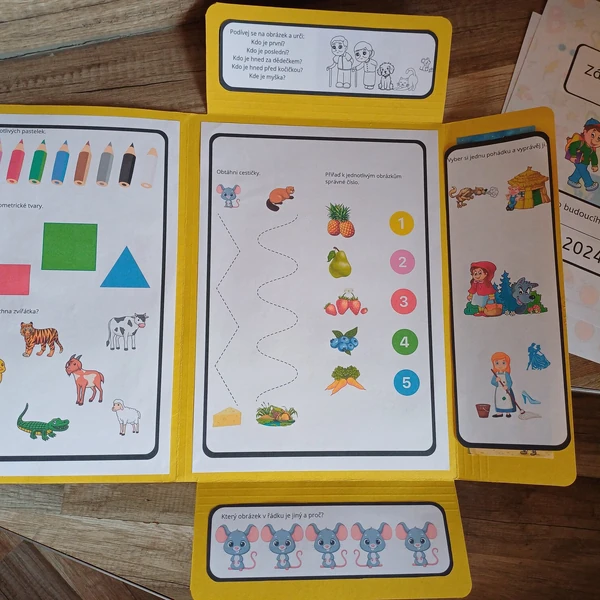 Lapbook k zápisu do 1. třídy / zápisu nanečisto 2026!