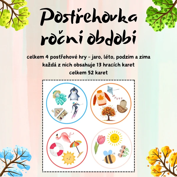 Postřehovka - roční období