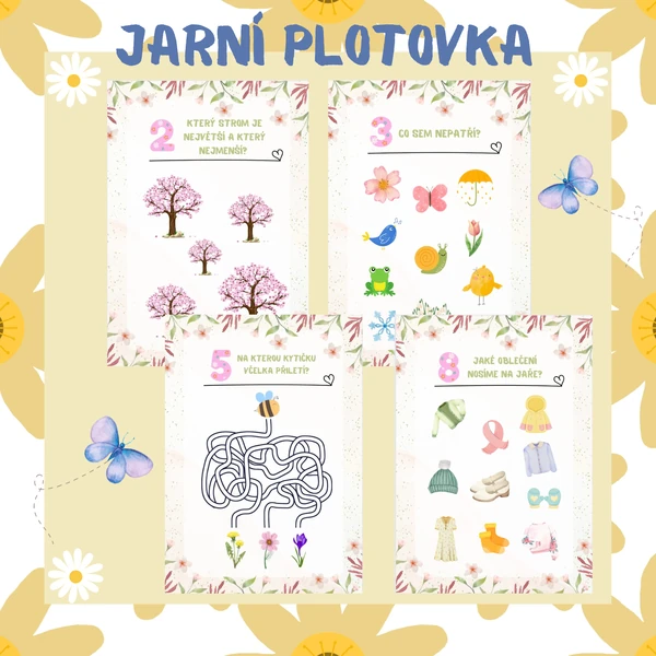 Jarní plotovka