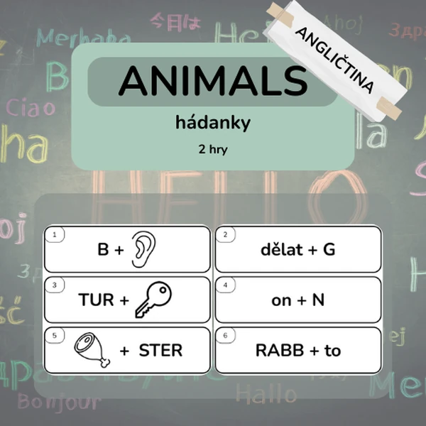 Animals - hádanky