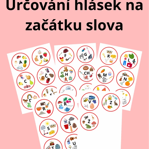 Určování hlásek na začátku slova