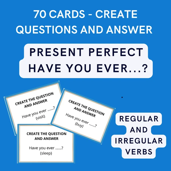 PRESENT PERFECT HAVE YOU EVER 