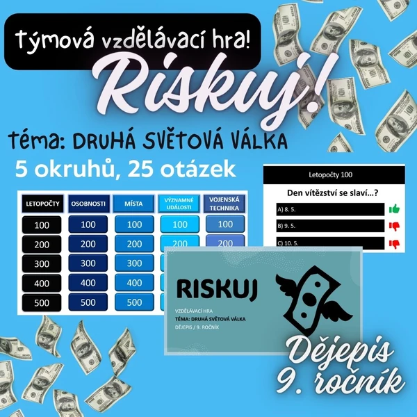 HRA RISKUJ! - DRUHÁ SVĚTOVÁ VÁLKA
