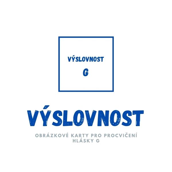 Hláska G - výslovnost