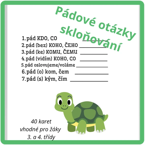 Pádové otázky - skloňování