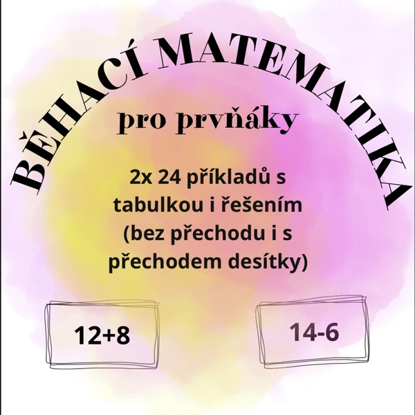 Běhací matematika pro prvňáky