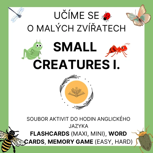Small creatures I. - Malá zvířata, soubor aktivit