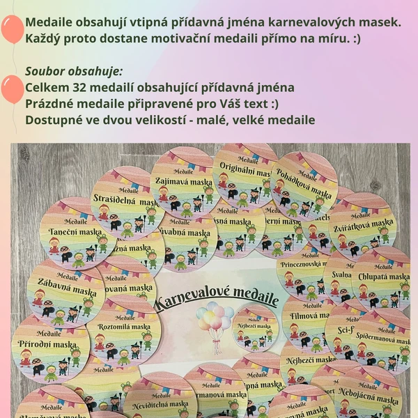 Karnevalové medaile