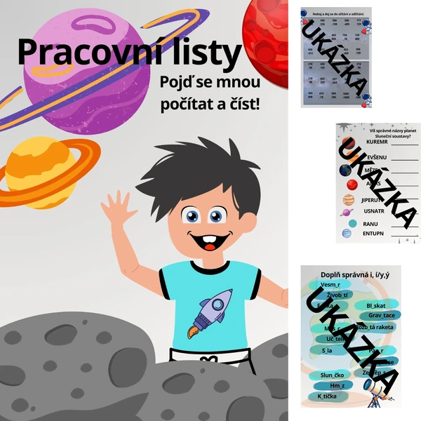 Pracovní listy ,,Vesmír"