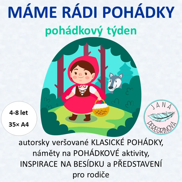 MÁME RÁDI POHÁDKY- veršované POHÁDKY a pohybové aktivity