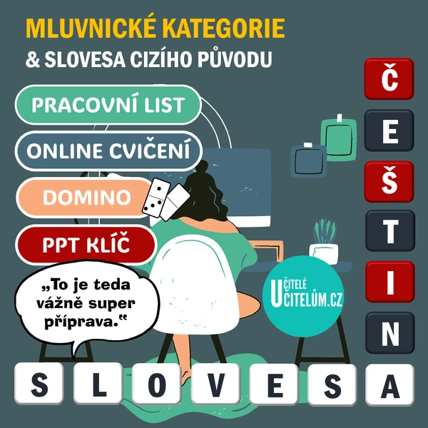 OPAKUJEME SLOVESA (interaktivní výukový materiál)