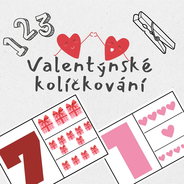 KOLÍČKOVÁNÍ S VALENTÝNSKOU TÉMATIKOU