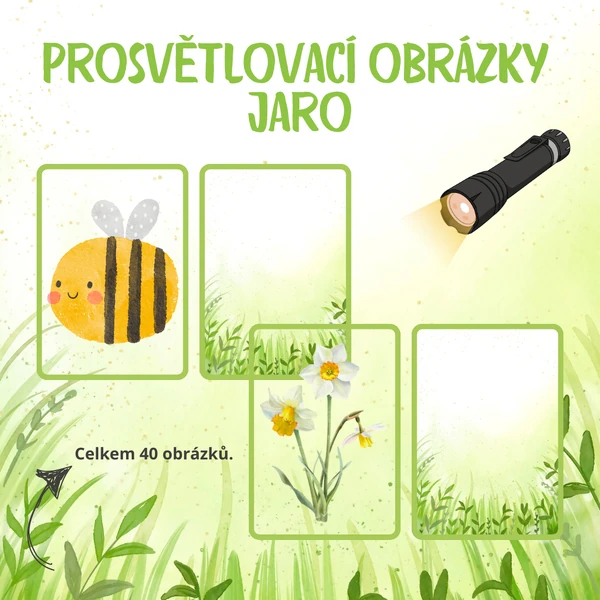 Prosvětlovací obrázky - jaro