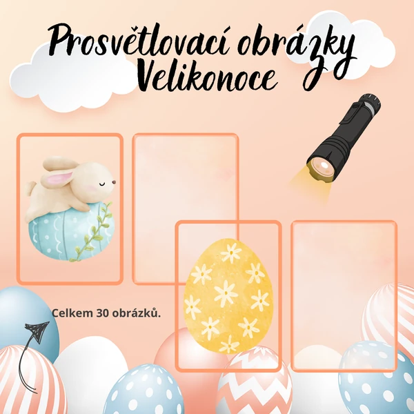 Prosvětlovací obrázky - Velikonoce