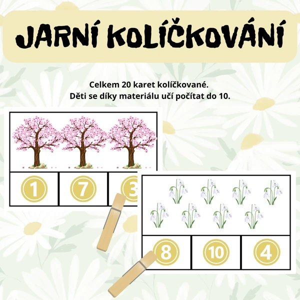 Jarní kolíčkování 