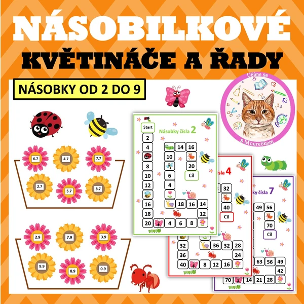 NÁSOBILKOVÉ KVĚTINÁČE A ŘADY