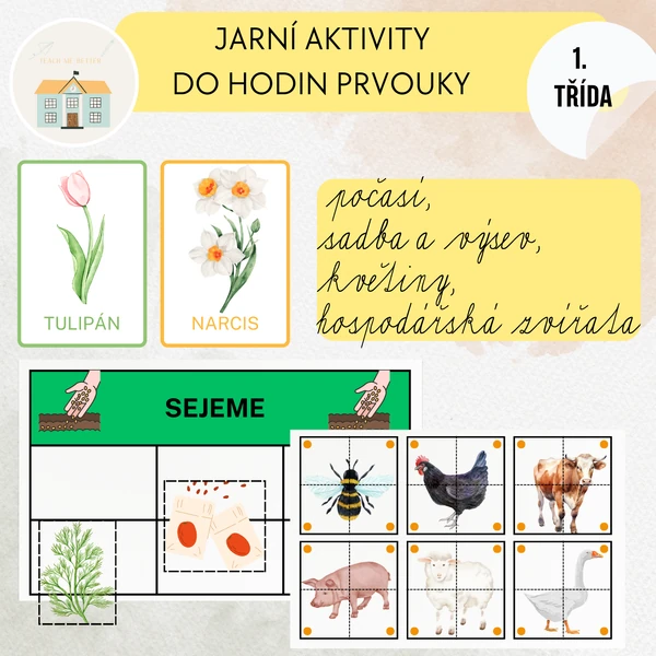 Jarní aktivity do hodin prvouky