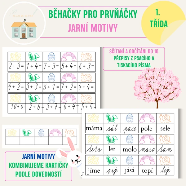 Jarní běhačky pro prvňáčky