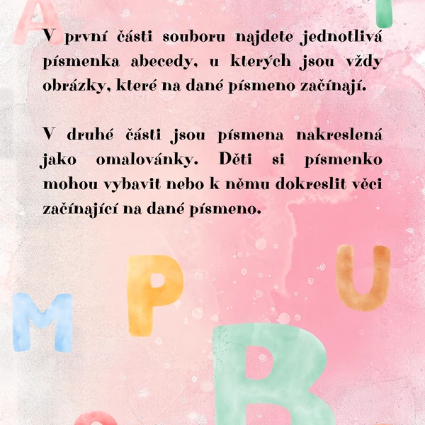 Seznamujeme se s abecedou