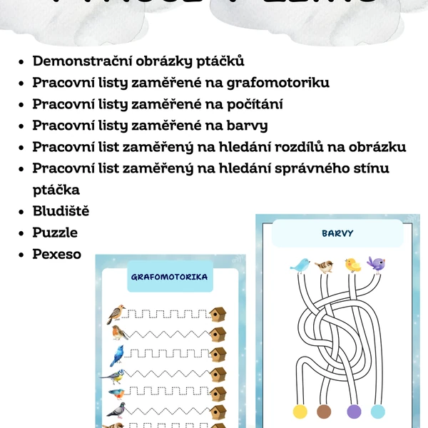 Ptáčci v zimě