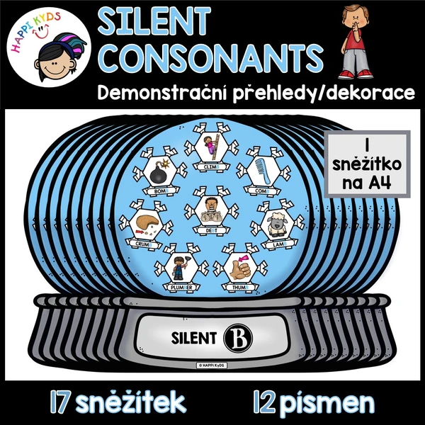 SILENT CONSONANTS - demonstrační sněžítka