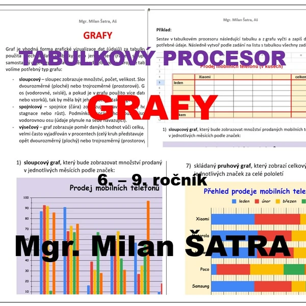Tabulkový procesor - GRAFY