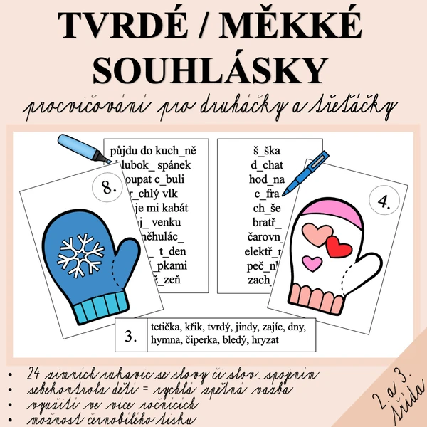 TVRDÉ A MĚKKÉ SOUHLÁSKY