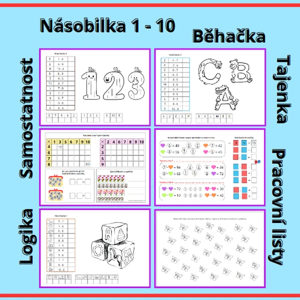 NÁSOBILKA 1 - 10