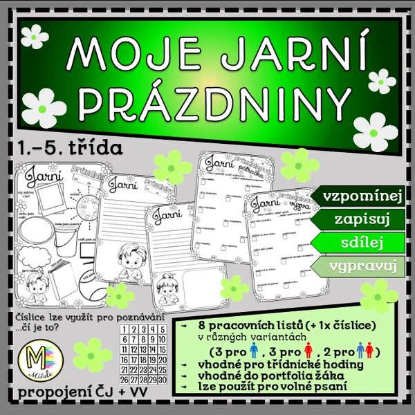 MOJE JARNÍ PRÁZDNINY