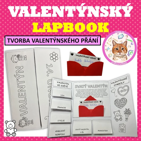 SVATÝ VALENTÝN - LAPBOOK