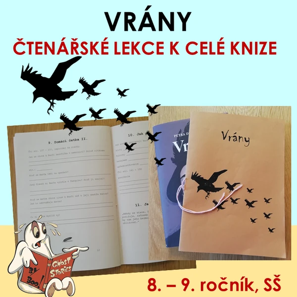 Čtenářské hodiny ke knize Vrány od Petry Dvořákové