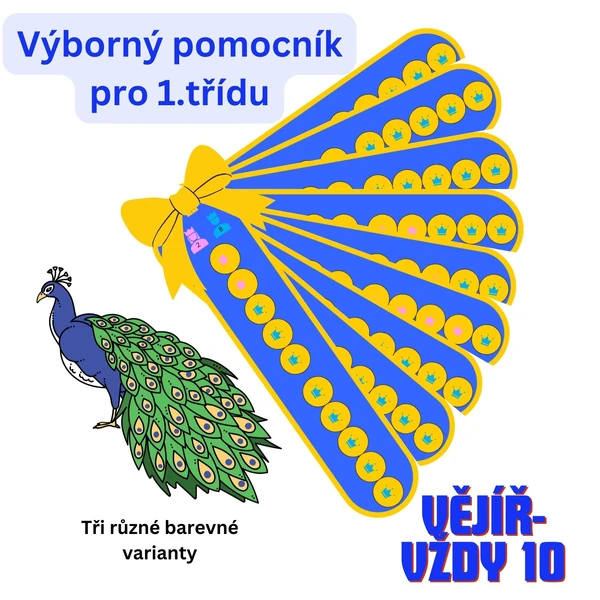 Vějíř pro 1.třídu